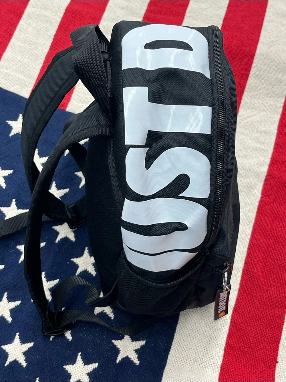 Nike Brasilia Just Do It Black Mini Backpack